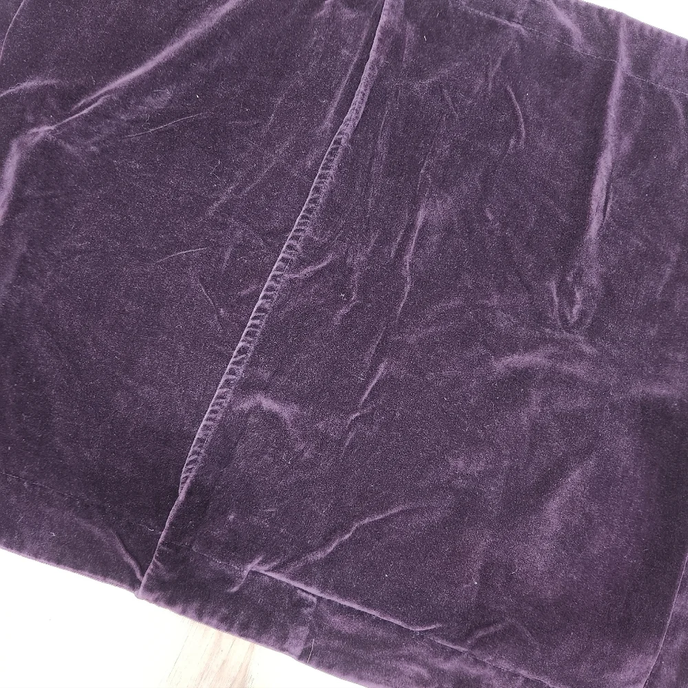Purple Velvet Pillowcase - Picture 3 of 3